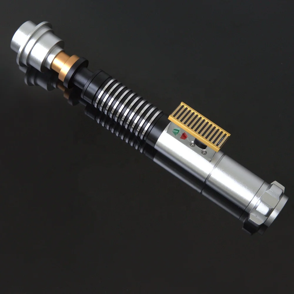 RGB 16 Color Lumious Lightsaber Luke Saber with Control Case Metal Hilt Single Colour FOC Blaster Wholesale Lightsaber Toys