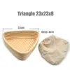 Triangle 23x23x8