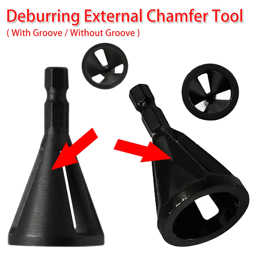 Steel Deburring External Chamfer Tool Drill Bit Remove Burr Tire Repair