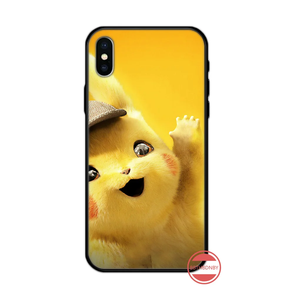 Забавный милый чехол для телефона Pokemons Ball pikachu iphone 5 5S 5c se 6 6s 7 8 plus x xs xr 11 pro