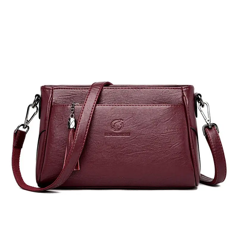 

Luxury Handbags Leather Crossbody Bags For Women Shoulder Bags Designer Ladies Hand Bags Female Handbags and Purses KL1082
