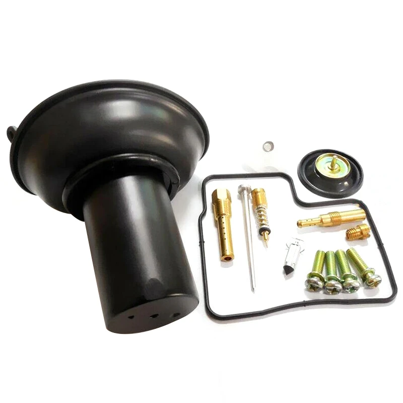 

New Vacuum Diaphragm Plunger Kit Carburetor Diaphragm Plunger with Needle Repair Kit for Honda Steed Shadow VLX 400 Motorcycle A