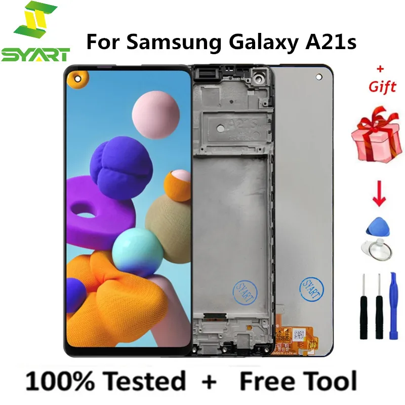 

LCD Screen For Samsung Galaxy A21S LCD Touch Screen Digitizer Replacement Parts For SM-A217F SM-A217F/DS SM-A217F/DSN Display