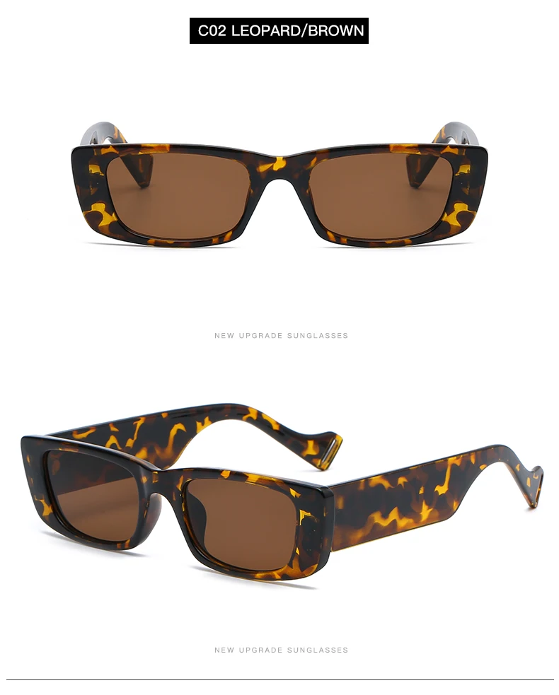 women's sunglasses Square Women's Sunglasses Small Brand Travel Rectangle Sun Glasses Men Vintage Orange Tinted Retro Eyewear gafas de sol square sunglasses