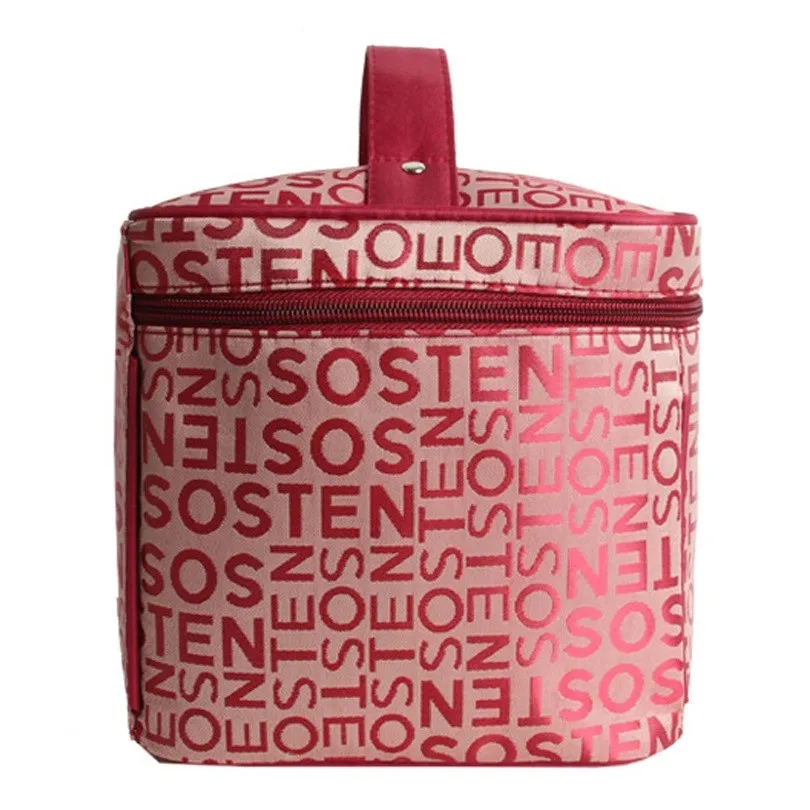 Extra Large Capacity Woman Cosmetic Bags Big Travel Toiletry Bag Letter Pattern Necessary Organizer Makeup Bag Storage ZL100-D 4