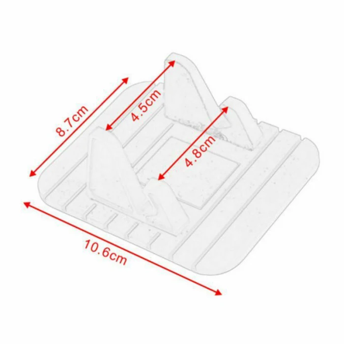 Приборная панель автомобиля силиконовый нескользящий коврик подставка держатель для мобильного телефона gps YAN88