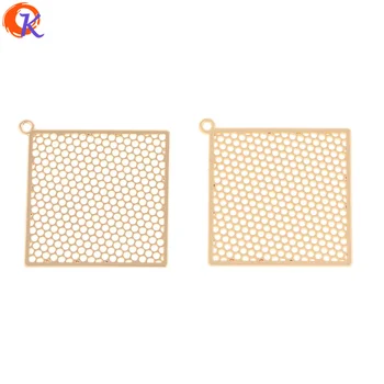 

Cordial Design 50Pcs 35MM Jewelry Accessories/Earrings Parts/Net Shape/Zinc Alloy/DIY Connectors/Hand Made/Earring Findings