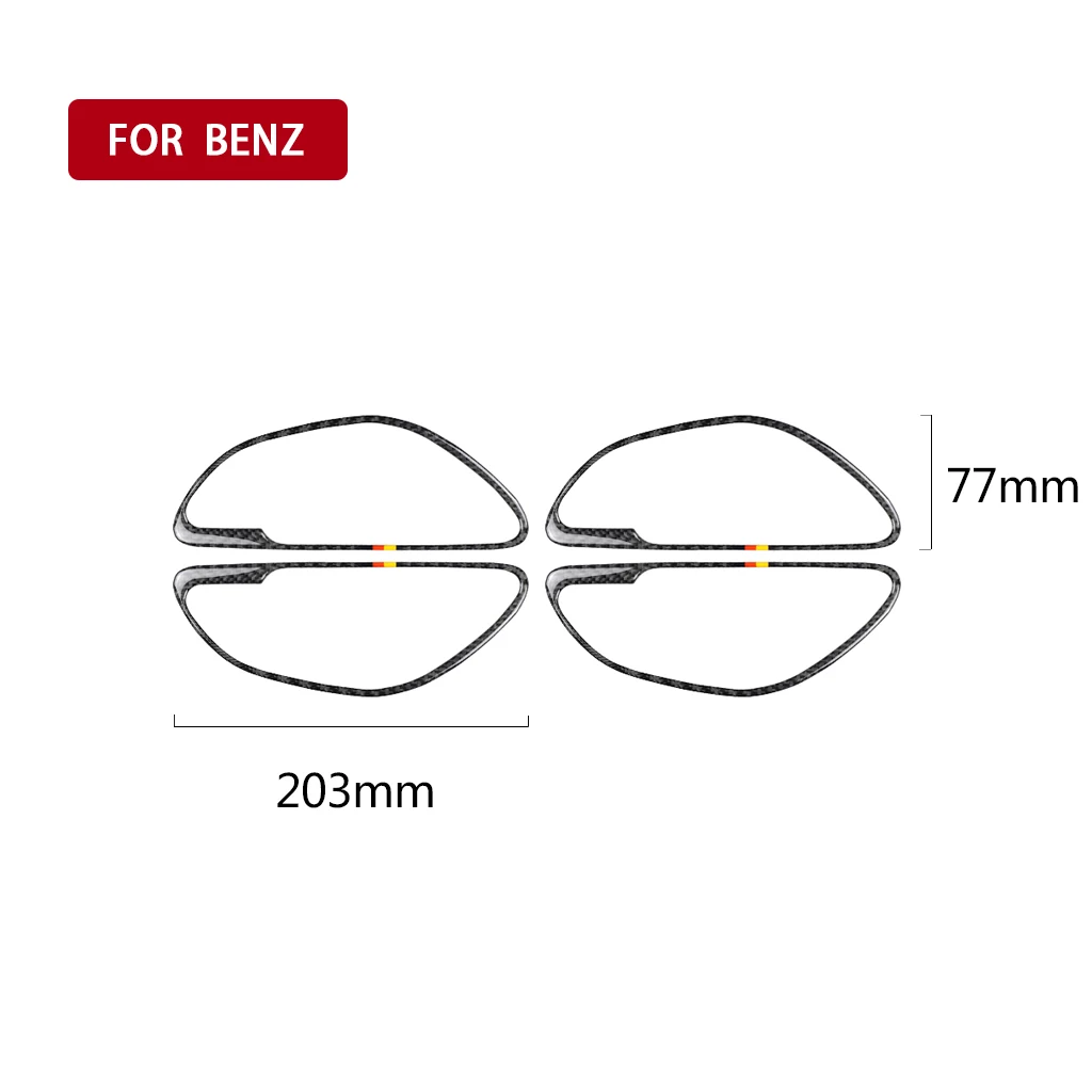Обновление украшения автомобиля внутренняя дверная ручка рамка украшение