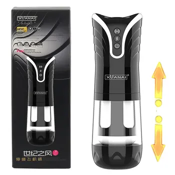 Male Masturbator Cup Automatic Realistic Tip of Tongue and Mouth Vagina Pocket Pussy Blowjob Stroker Vibrating Sex Toys for Men 1