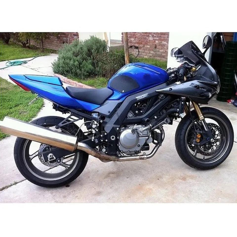 Suzuki Sv1000 Motorcycle Fuel Gas Tank Pad Cap Covers Pad Sticker