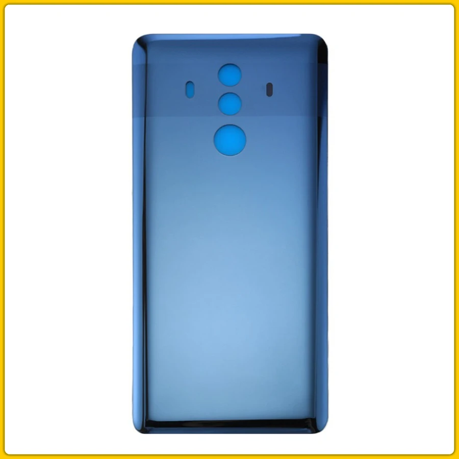 Чехол для задней крышки mate 10 для huawei mate 10 mate 10 Pro, крышка для батареи, задняя крышка для задней крышки, стекло, запасные части - Цвет: Mate 10 Pro Blue