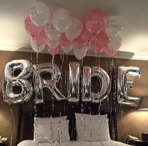 С надписью "Bride To Be" Шар из розового золота вечерние украшения в виде короны мисс миссис шар команды, с надписью "Bride To Be" курица бакалавра вечерние украшения свадебные принадлежности