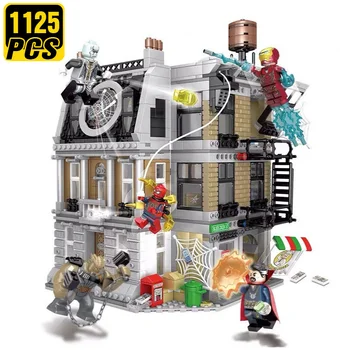 

Creator Expert Marvel Avengers Infinity War Sanctum Sanctorum Showdown Iron Man Spidermans Building Block Toys