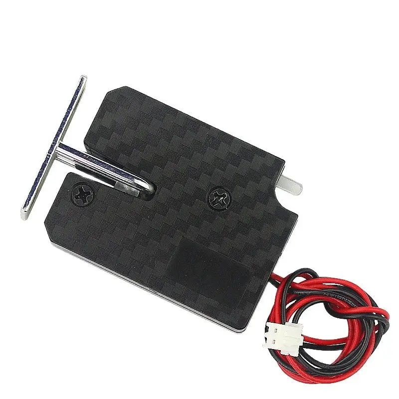 Small cabinet lock DC3v plastic alloy wire electric lock mini electronic mailbox door drawer furniture
