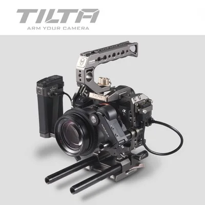 Tilta TA-T17-A-G установка клеть для sony A7II A7III A7S A7S II A7R II A7R Характеристическая вязкость полимера A9 установка клеть для sony A7/A9 серии камера VS Smallring