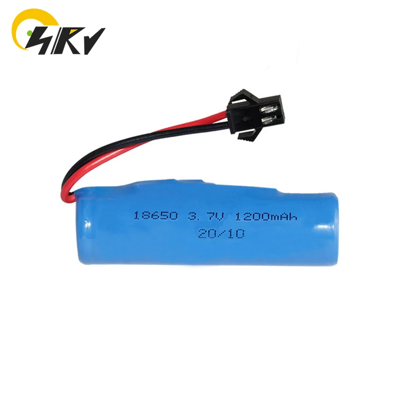 3.7V 1200mAh 18650 Lithium ion Battery For Remote Control Car Model For