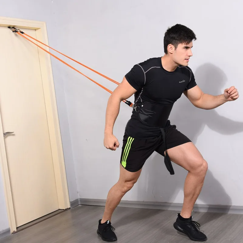 

Portable Household Latex Pull Rope Physical Fitness Exercise Resistance Band Sets Latex Elastic String Set