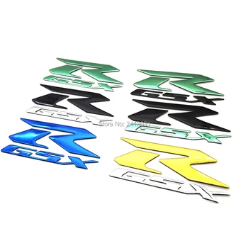 

2 pcs Motorcycle Emblem Badge Decal 3D Tank Wheel Logo "GSXR " Sticker For SUZUKI R-GSX GSXR 600 750 1000