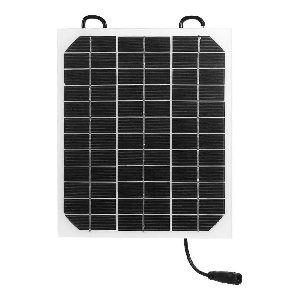 Солнечная панель Charger10W 12 V/5 V USB порт Солнечный сад светодиодный солнечный светильник свет открытый