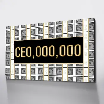 

Tableau Canvas Painting Money Posters And Prints Wall Art Canvas Nordic Home Decor Waterproof Ink Obraz Mural New Hot Sale