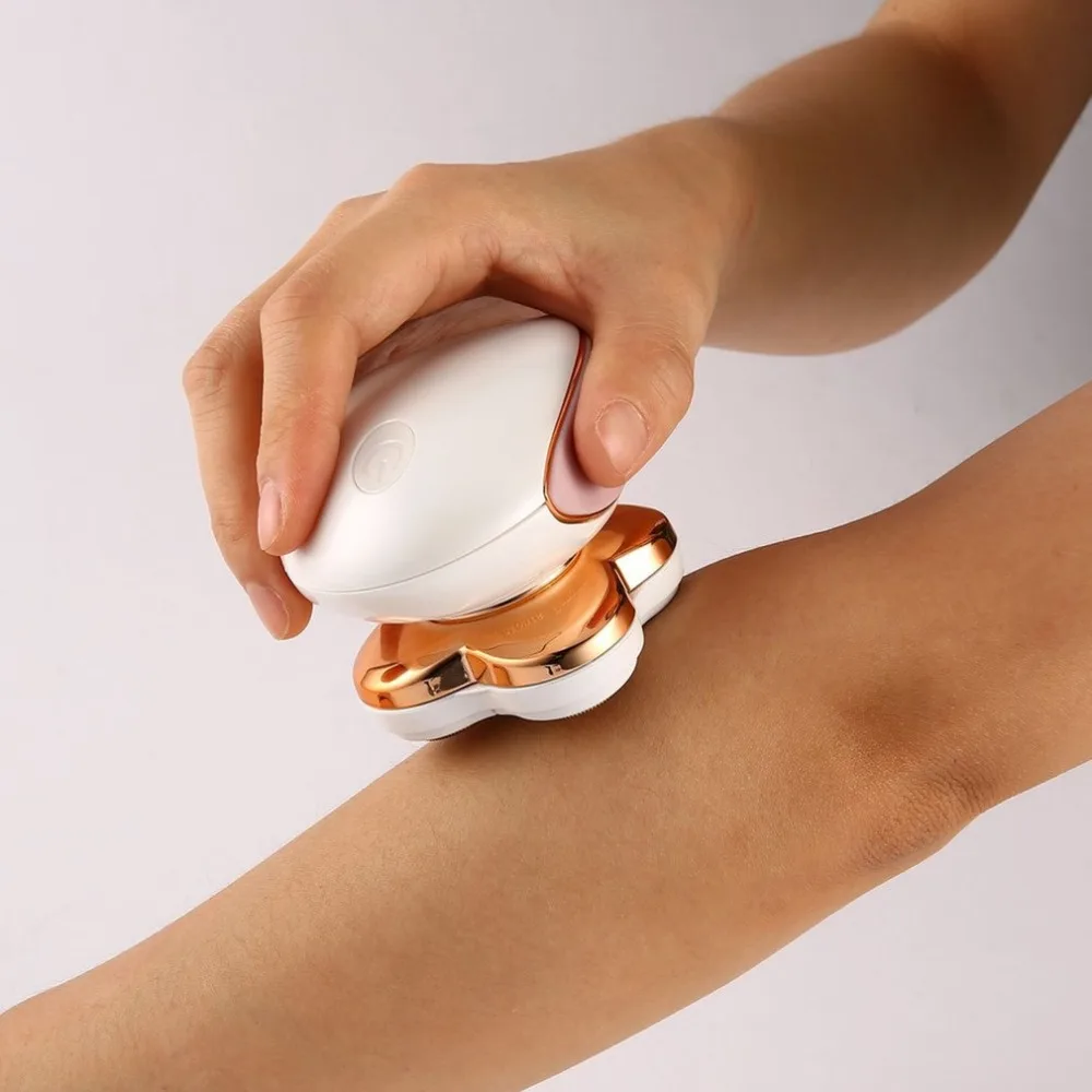 Portable Four Heads Rechargeable Arm Legs Epilator Smooth Touch Female Hair Remover Trimmer Painless Body Hair Removal Shaver