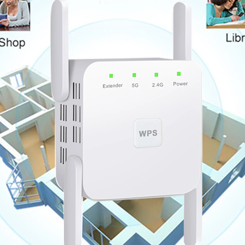 Усилитель сигнала wi fi двухдиапазонный 2 4/стандартный усилитель антенна с высоким