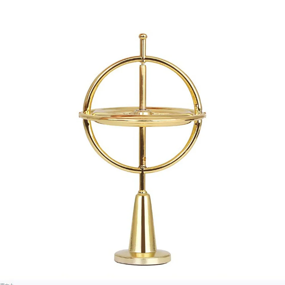 Металлический гироскоп Spinner Science обучающий классический баланс игрушка подарок