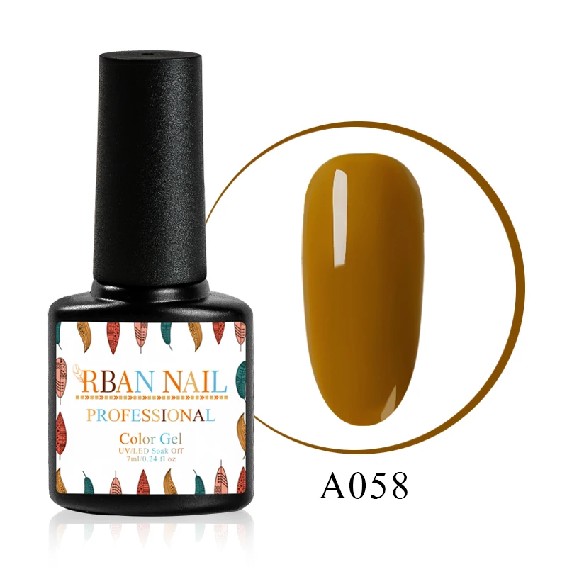 RBAN NAIL 7 мл светящийся гель для ногтей долговечный замачивающийся Гель-лак для ногтей не протирать верхнее покрытие Гель-лак Блестящий светящийся в темноте - Цвет: M30058