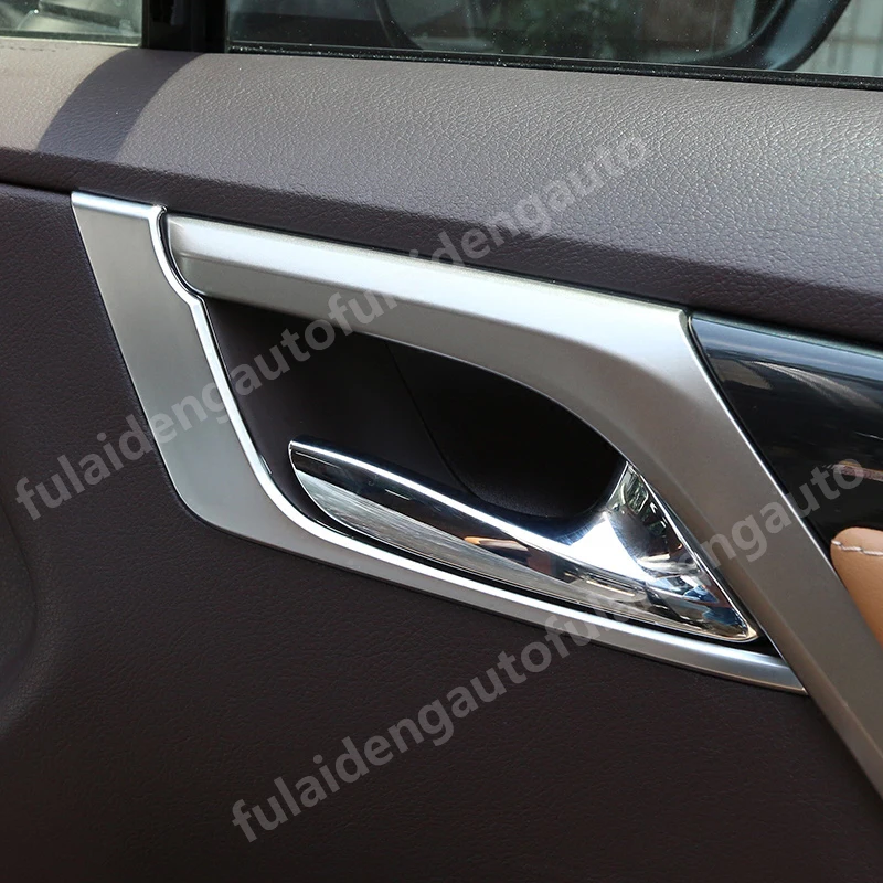 4 шт. для Lexus RX350 RX450H- ABS матовая хромированная, для внутренней дверной ручки, крышка для чаши, отделка, Аксессуары для стайлинга автомобилей