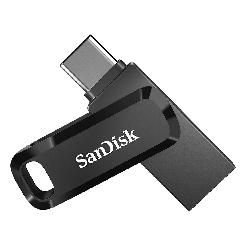 SDK-SDDDC3-32GB SanDisk Usb флэш-накопитель 32 Гб 64 Гб 128 Гб двойной интерфейс type-C мобильный двойной диск U диск Android OTG расширение поворотный - Цвет: SDK-SDDDC3-32GB