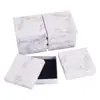 Marble Jewelry Box Necklace Bracelet Rings Carton Packaging Display Box Gifts Jewelry Storage Organizer Holder Rectangle/Square ► Photo 2/6