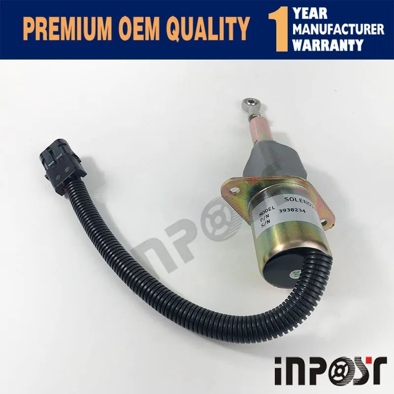 24V остановочный соленоид клапан для Cummins 6CT 8,3 SA-4335-24, 6743-81-9140, 3930234