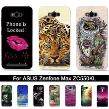 Мягкий чехол из ТПУ для телефона Asus Zenfone Max ZC550KL задняя