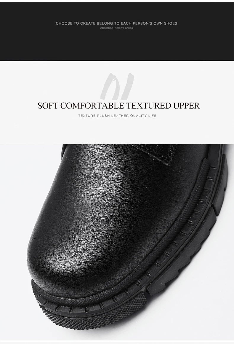 Fashion Sneakers Shoes Autumn Breathable Men Work Shoes Lace-up High Top Sneakers Mens Pu Leather Ankle Booties Mannen Schoenen
