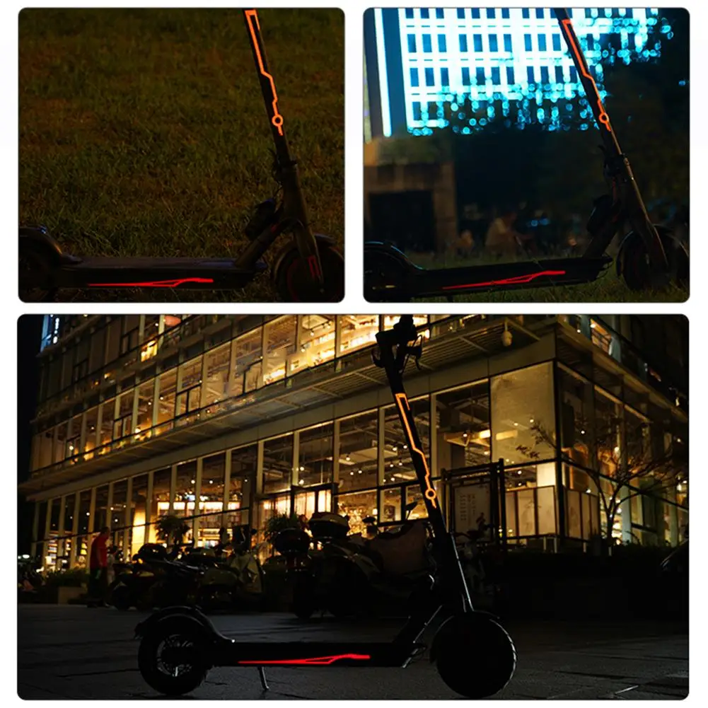 New LED Strip Flashlight Bar Lamp Skateboard Safety Night Light For Xiaomi M365 Electric Scooter Night Light Strip Drop Ship