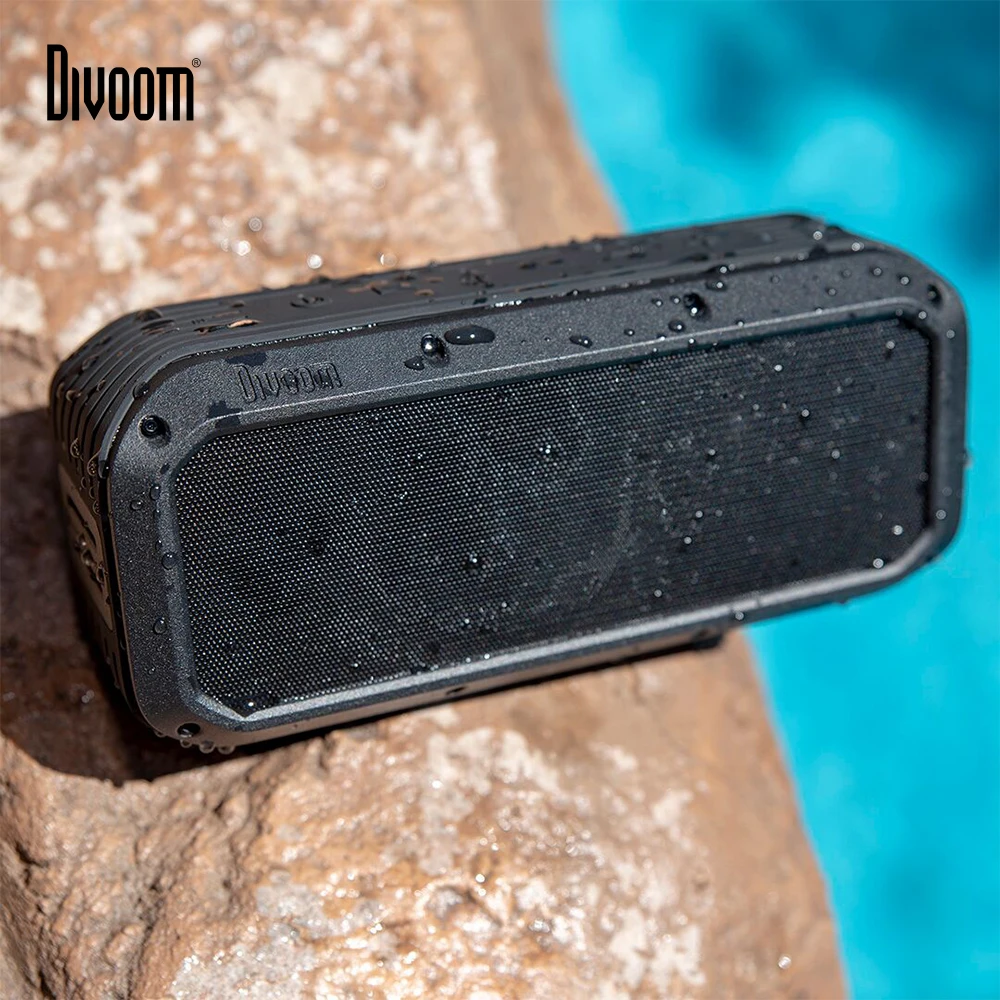 Divoom Voombox Power Portable Bluetooth Speaker Wireless TWS 30w Heavy bass NFC 10m with 6000 mAh and IPX5 Waterproof | Электроника