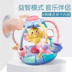 Рукоятка игрушечный колокольчик с кольцом для девочек 4 детский тренировочный 5 Мужской 0-1-6-12 лет 8-обучающий материковый Китай 3-6-12 месяцев