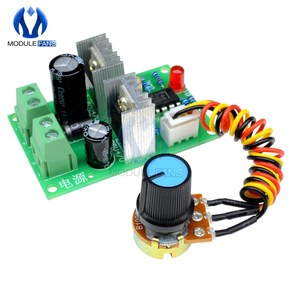 

12V-36V Pulse Width PWM DC Motor Speed Regulator Control Controller Switch 24V 3A Module Board