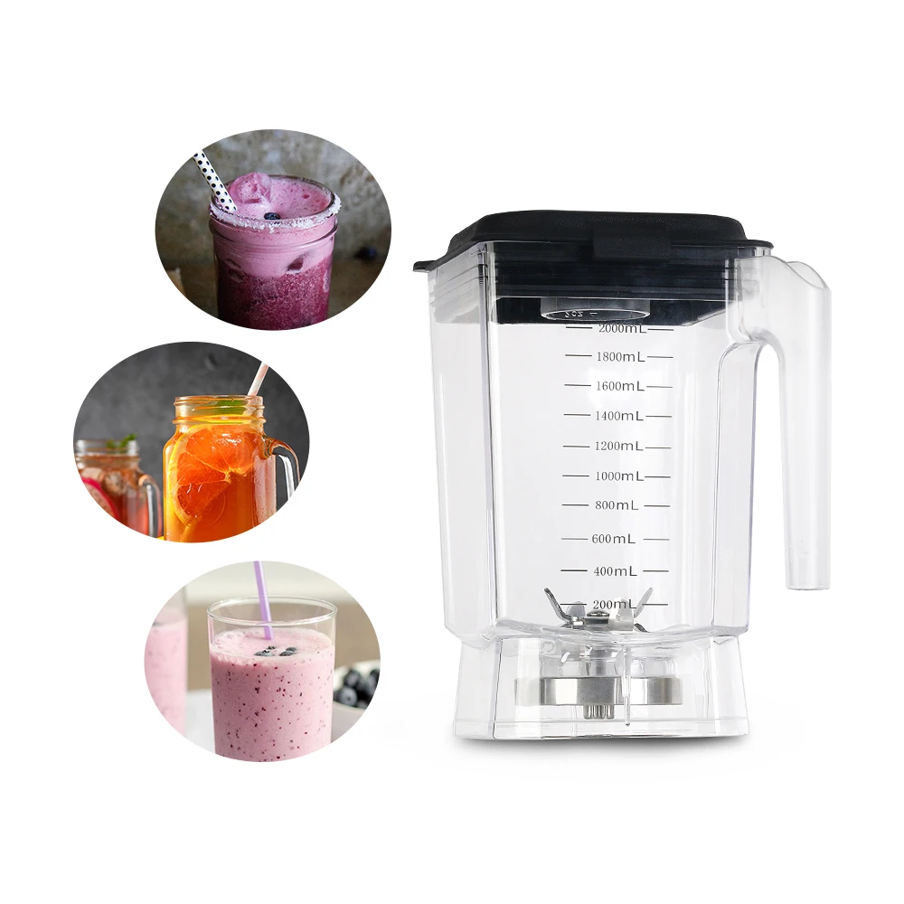 ITOP 2L Jar Assembly Blender Cup For Blender Stainless Steel Blade Sutiable For BD9001&BD9003 3