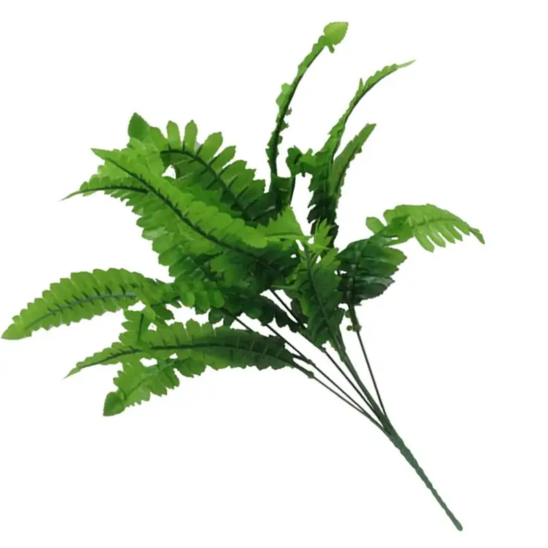 Artificial Persian Leaves Plant Decorative Green Persian Leaves Lifelike Plant Fake Plant Home Decoration New