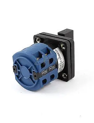 AC 660V 25A 3-х позиционный Мгновенный Ротари универсальный переключатель 2 предмета