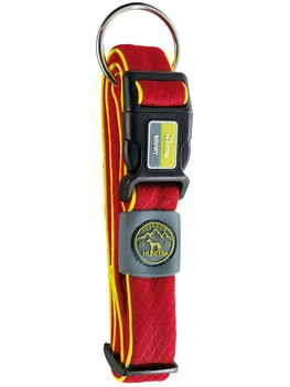 

HUNTER collar for dogs Hunter Maui S red mesh textile 25 mm 32 - 45 cm