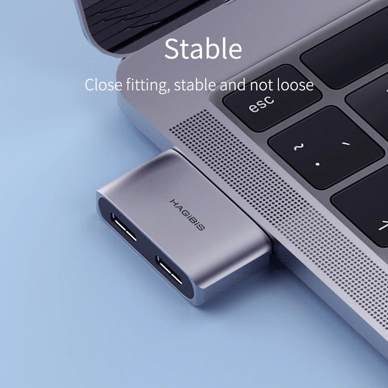 Адаптер типа с hagibus USB C conventer разъем для защиты интерфейса передачи данных Thunderbolt 3