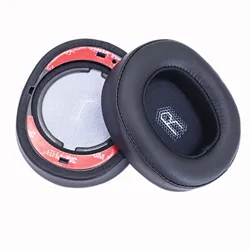 Premium Memory Foam Ear Pads Cushion Replacement - Soft Protein Earmuffs (Blacke LR)