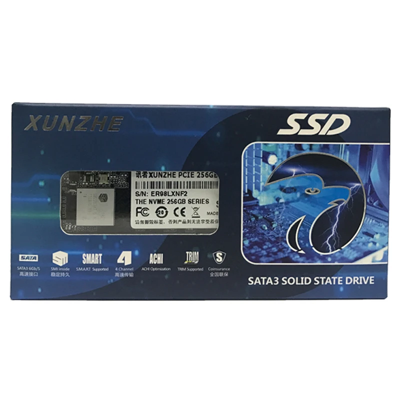 NGFF PCIE Высокоскоростной SSD игровой компьютер твердотельный жесткий диск 256G Настольный Ноутбук