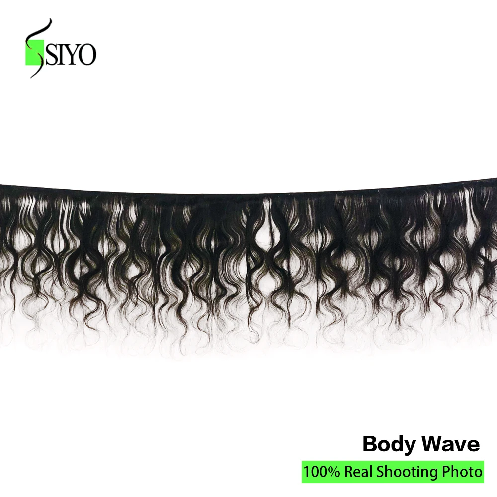 SIYO Hair Malaysia Body Wave Hair Bundles Human Hair Weave Bundles Non Remy Hair Extensions 8\ SIYO Hair Malaysia Body Wave Hair Bundles Human Hair Weave Bundles Non Remy Hair Extensions 8\