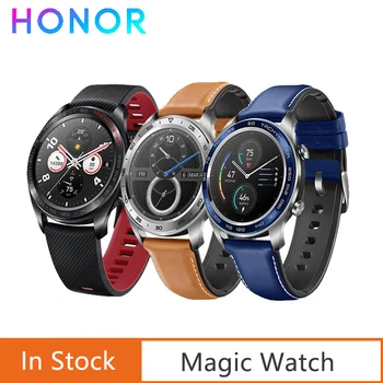 

Huawei Honor Watch Magic Smart Watch GPS 5ATM WaterProof Heart Rate Tracker Sleep Tracker Working 7 Days Message Reminder