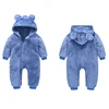 Autumn NewBorn Baby Clothes Spring Baby Girl Romper With Ears hooded Cute Climbing Jumpsuit For Boys 6 Colors Infant With Zipper ► Photo 2/6