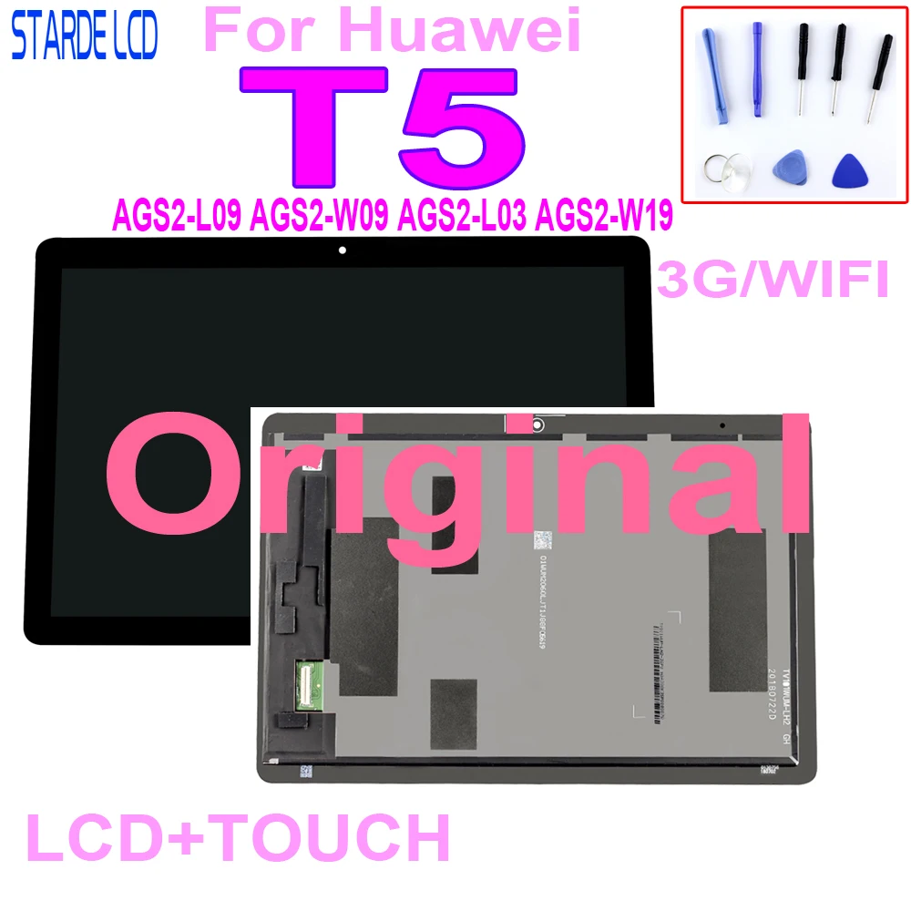 For 10.1' Huawei MediaPad T5 10 AGS2-L09 AGS2-W09 AGS2-L03 AGS2-W19 ...