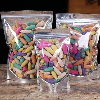 

50pcs Incense Cones Backflow Incense Aromatherapy Cones Sandalwood Random Delivery